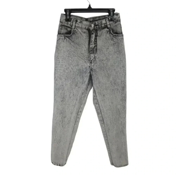 {Gitano Express} 80s Vintage Black Acid Wash Vintage Jean's Size Juniors… - Picture 1 of 15
